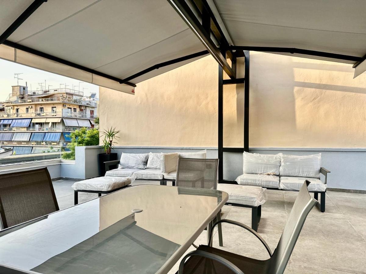 T&T Luxury Apartments - Rooftop Jacuzzi Αθήνα Εξωτερικό φωτογραφία